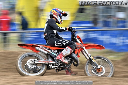 2019-02-10 Mantova - Internazionali di Motocross 09440 125cc 407 Alfonso Gaidao